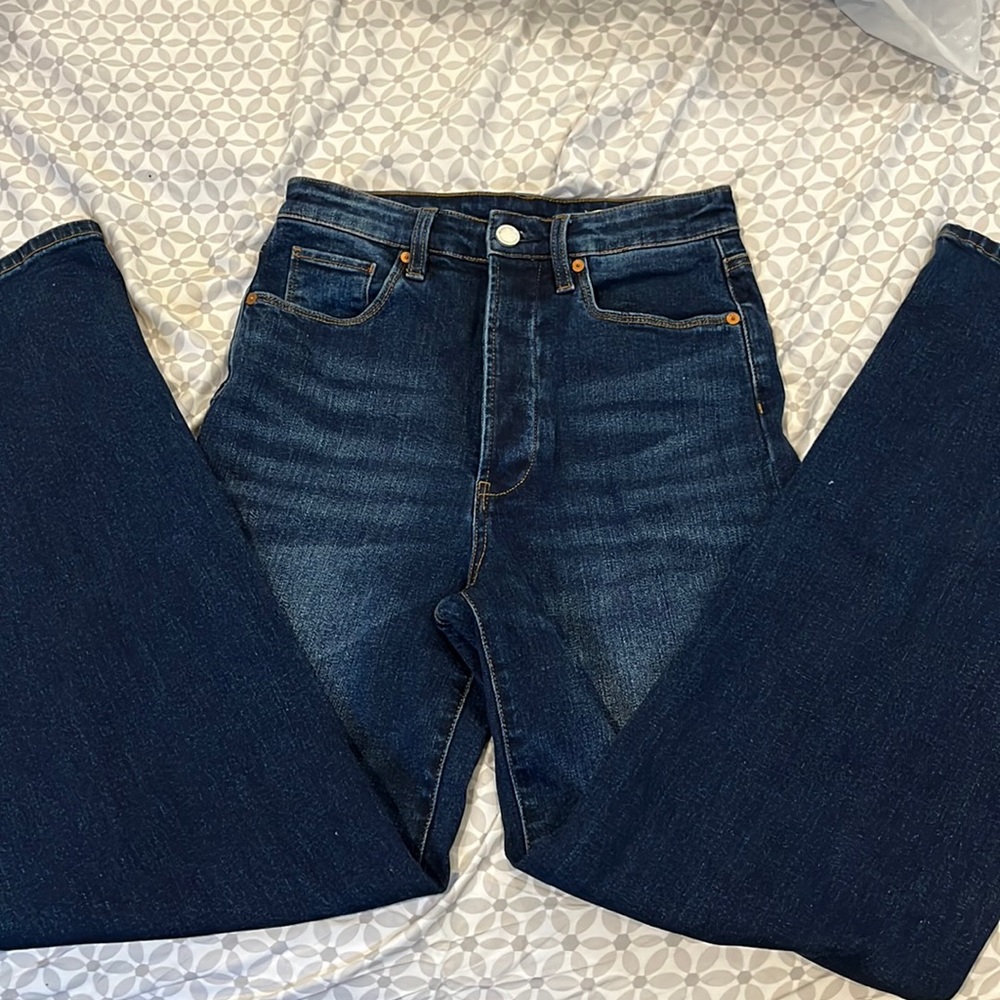 Blank NYC Ribcage Wide Leg Jeans